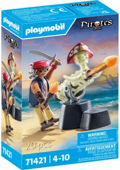 Playmobil 71420 pirata con cannone per bambini dai 4 anni> Mondi Immaginari