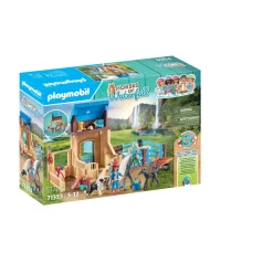 Playmobil 71353 stalla con recinto – horses of waterfall – 4+ anni> Mondi Immaginari