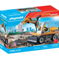 Playmobil action heroes 71749 escavatore – 4+ anni> Mondi Immaginari