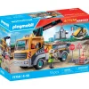 Playmobil action heroes 71750 camion da cantiere con gru – 4+ anni> Mondi Immaginari