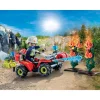 Playmobil action heroes 71825 – quad dei pompieri per bambini dai 4 anni> Mondi Immaginari
