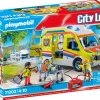 Playmobil city life 71202 ambulanza per bambini dai 4 anni in su> Mondi Immaginari