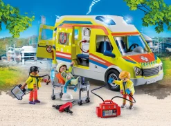 Playmobil city life 71202 ambulanza per bambini dai 4 anni in su> Mondi Immaginari