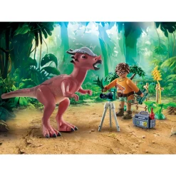 Playmobil dinos 71822 stigimoloch e ricercatore – 4+ anni> Mondi Immaginari