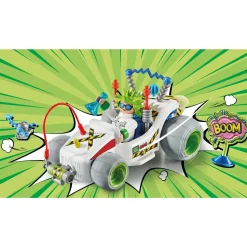 Playmobil funstars 71633 racing professor giocattolo – ideale per bambini dai 4 anni> Mondi Immaginari