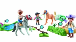 Playmobil horse of waterfall 71495  torneo di equitazione dei pony per bambini dai 4 anni><noscript><img width=