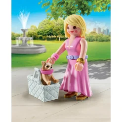 Playmobil my life 71737 chihuahua con personaggio – 4+ anni> Mondi Immaginari