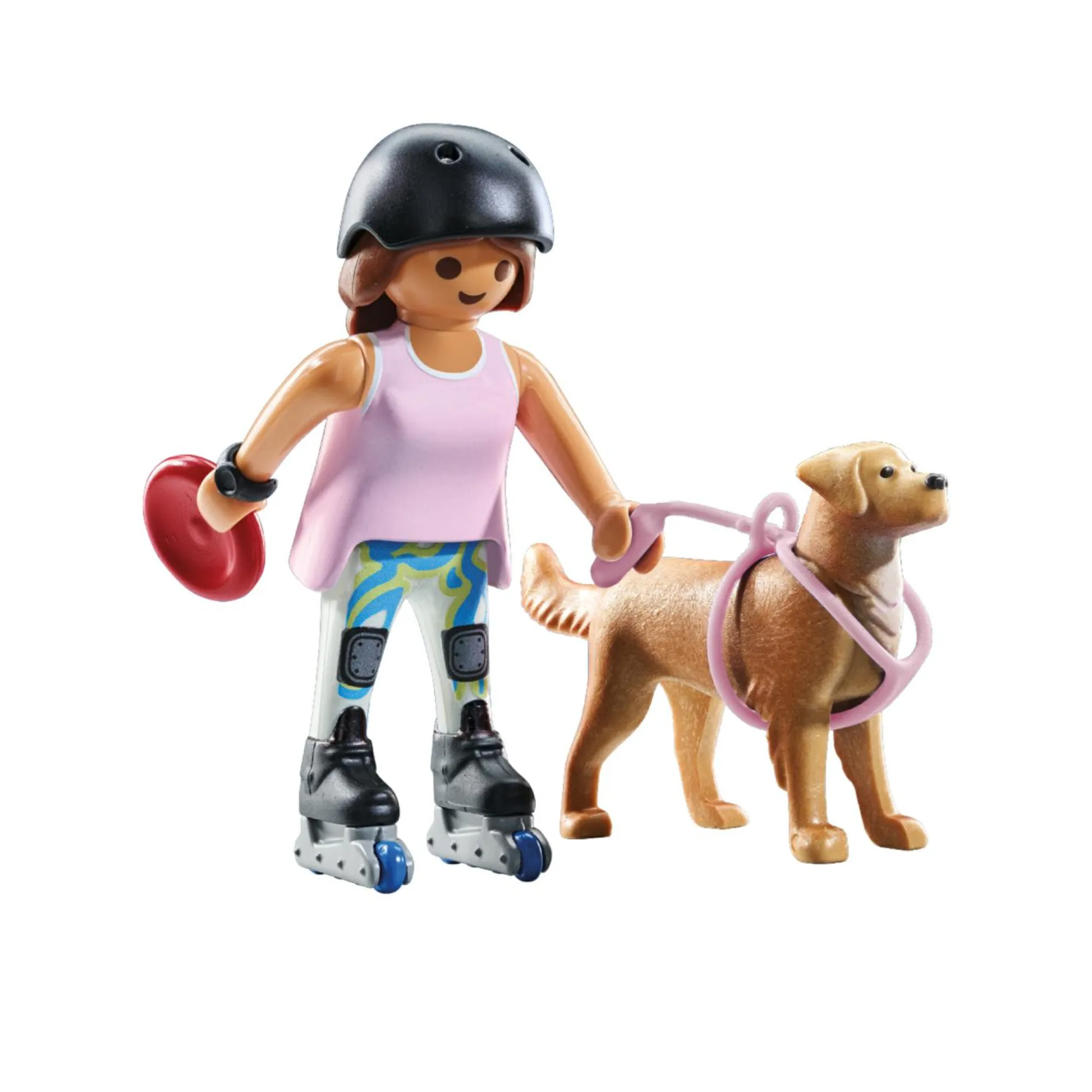 Playmobil my life 71739 golden retriever con personaggio – 4+ anni> Mondi Immaginari