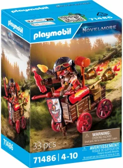 Playmobil novelmore 71486 kahboom con carro da combattimento per bambini dai 4 anni> Mondi Immaginari