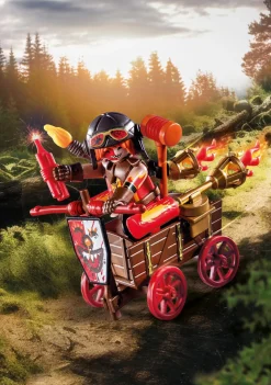 Playmobil novelmore 71486 kahboom con carro da combattimento per bambini dai 4 anni> Mondi Immaginari