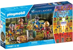 Playmobil novelmore my figures 71487: cavalieri per bambini dai 4 anni> Mondi Immaginari