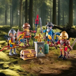 Playmobil novelmore my figures 71487: cavalieri per bambini dai 4 anni> Mondi Immaginari