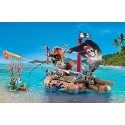Playmobil pirates 71794 zattera dei pirati – 4+ anni> Mondi Immaginari