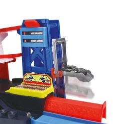 MOTOR & CO. Playset formula 1 con piste e montacarichi – pit stop funzionale per macchinine – motor&co> Garage E Circuiti