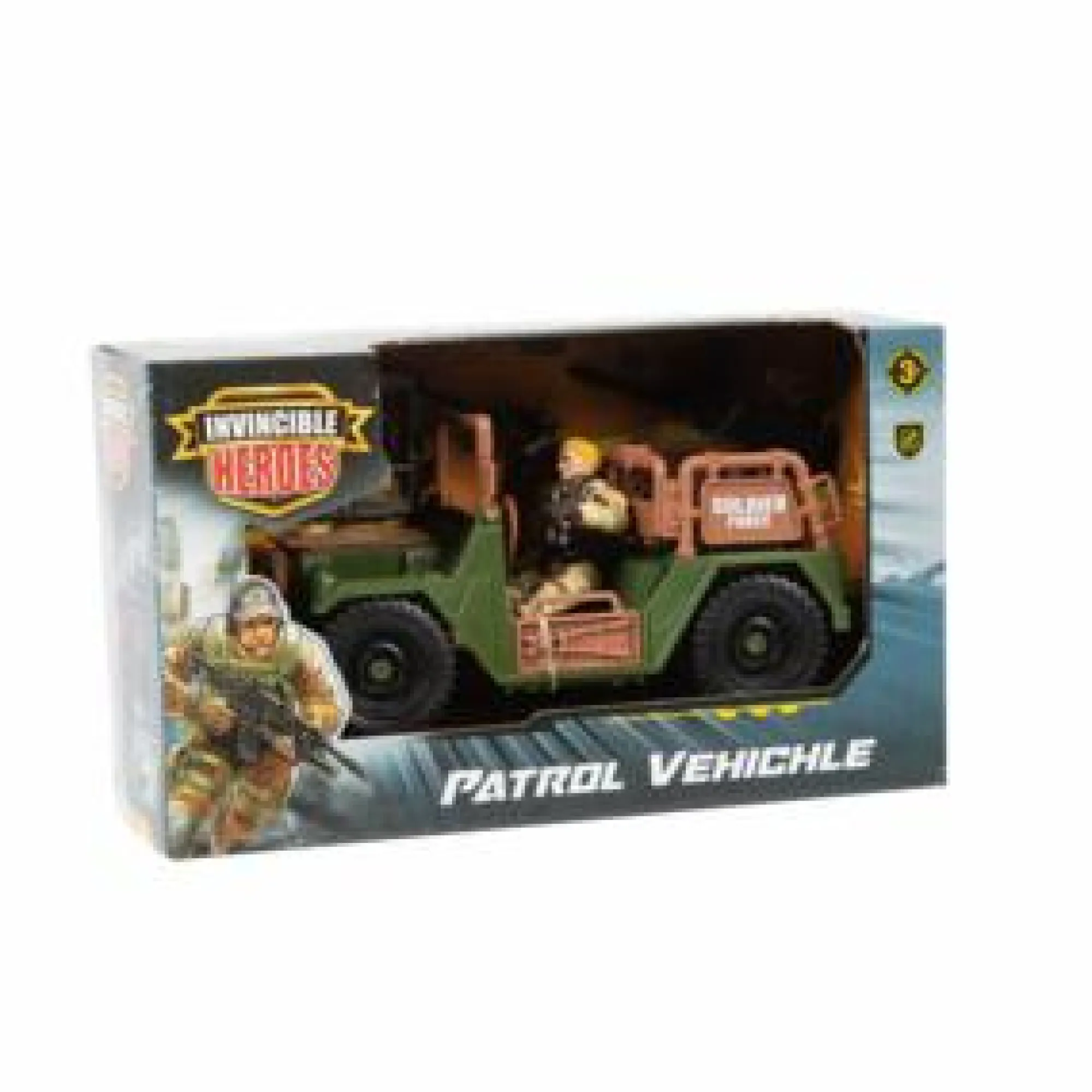 INVINCIBLE HEROES Playset militare patrol> Action Figures