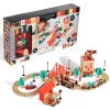 FAO Schwarz Playset trenino con pista e città> Mondi Immaginari