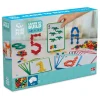 Plus-plus learn to build abc & 123 – set educativo con 600 pezzi e carte flash per imparare lettere e numeri> Set Costruzioni