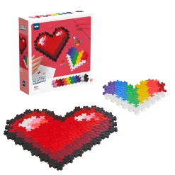 Plus-Plus puzzle hearts 250pcs> Set Costruzioni
