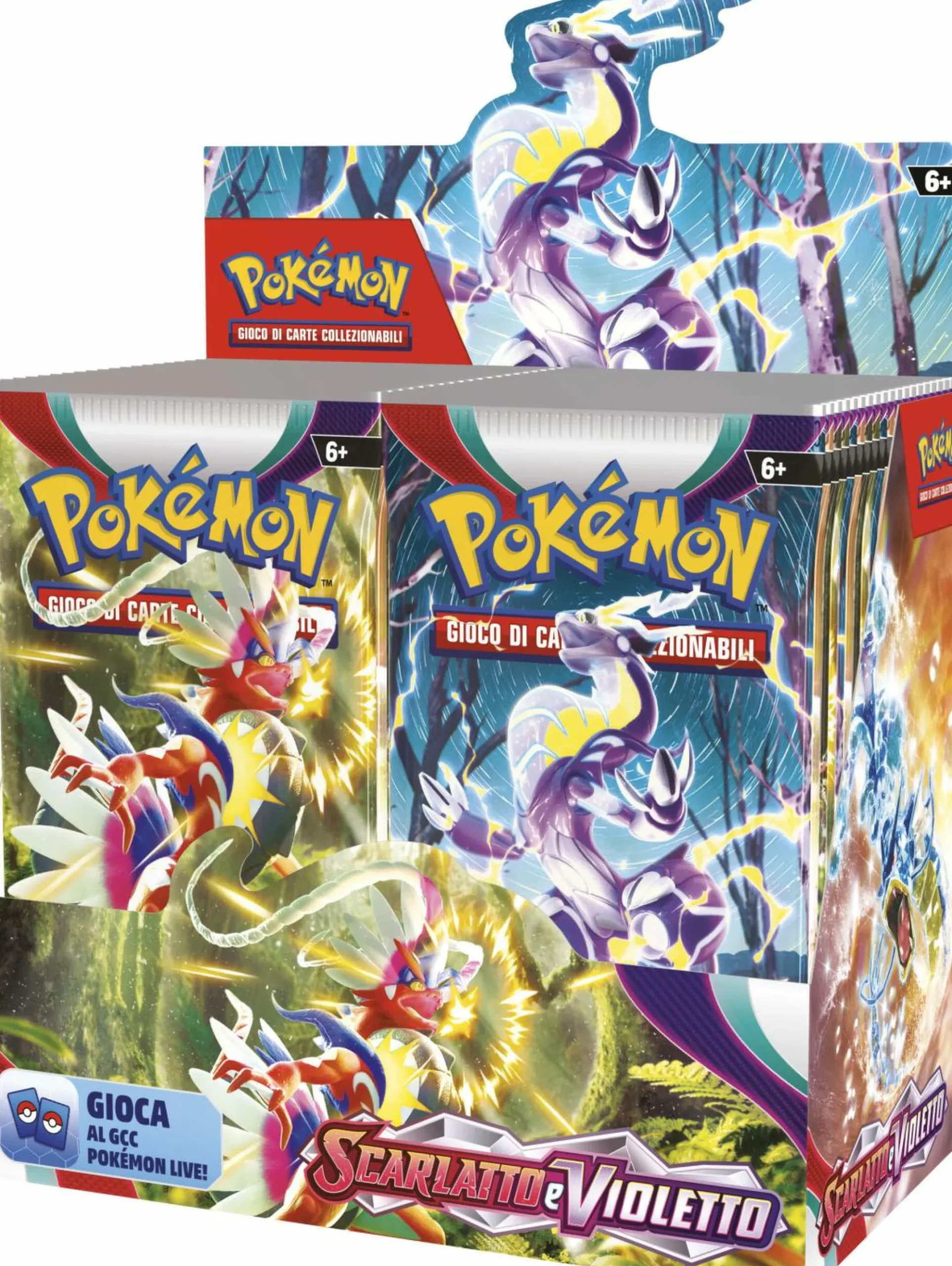 POKEMON scarlatto e violetto busta 10 carte> Giochi Di Carte