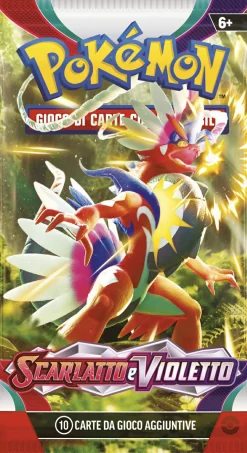 POKEMON scarlatto e violetto busta 10 carte><noscript><img width=
