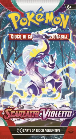 POKEMON scarlatto e violetto busta 10 carte><noscript><img width=