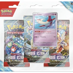 POKEMON sv7 scarlatto e violetto corona astrale 3 pack blister assortito> Giochi Di Carte
