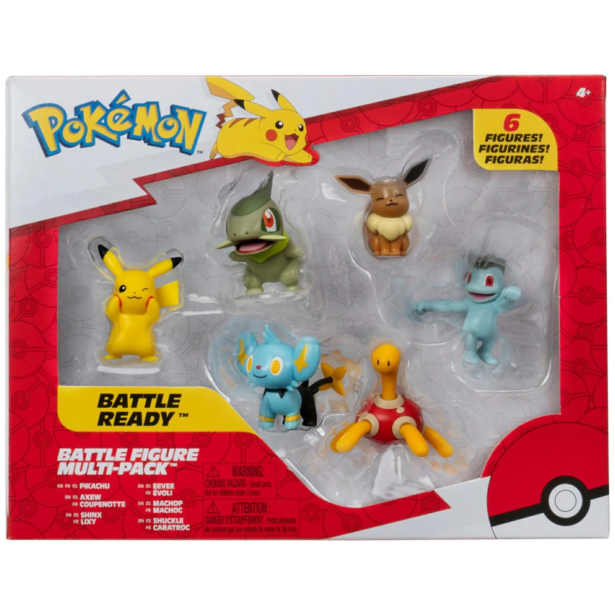 POKEMON Pokémon confezione 6 personaggi da collezionare> Action Figures