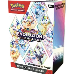 POKEMON Pokémon confezione di buste dell’espansione scarlatto e violetto – evoluzioni prismatiche> Giochi Di Società Per Bambini