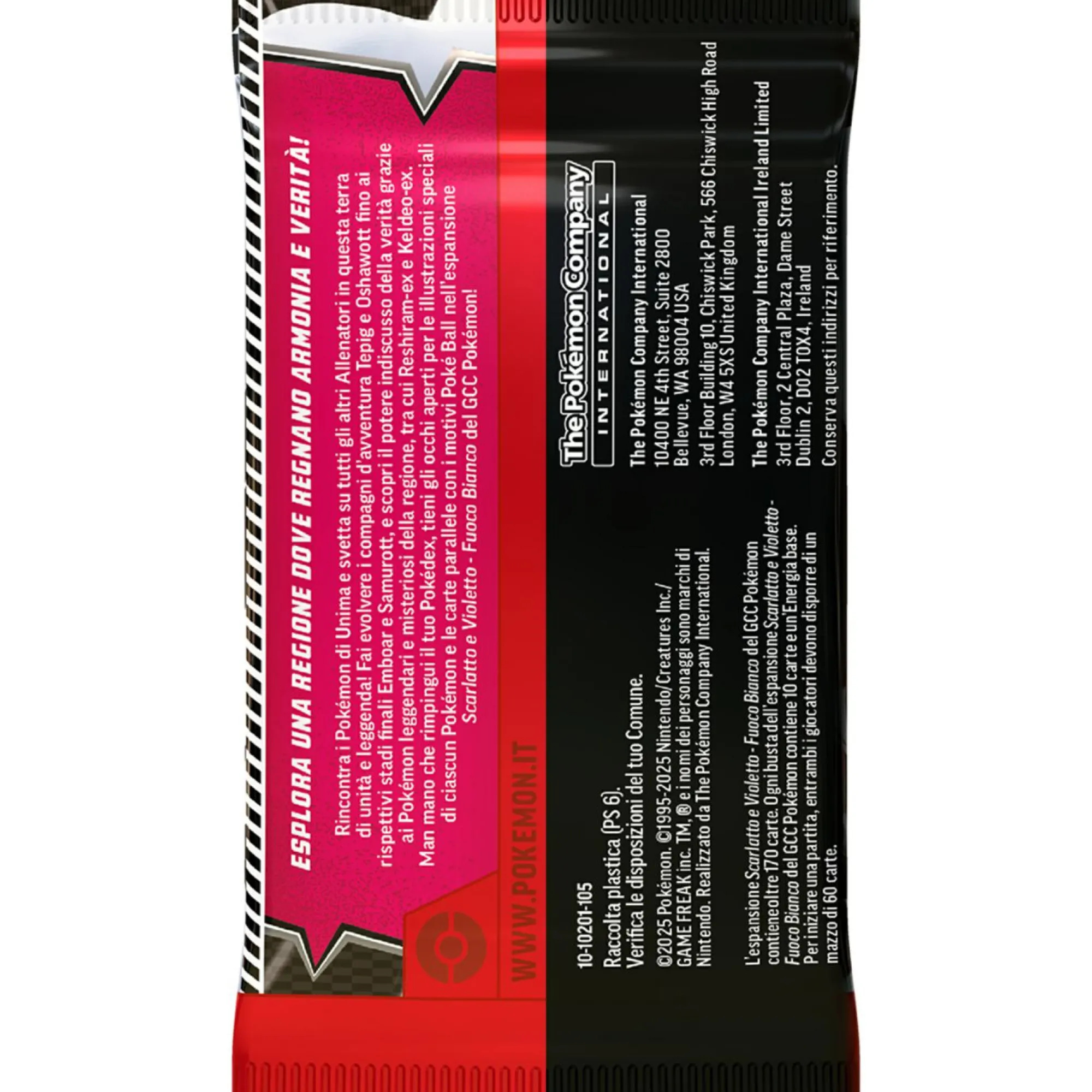 POKEMON Pokémon confezione di buste dell’espansione scarlatto e violetto – fuoco bianco> Giochi Di Carte