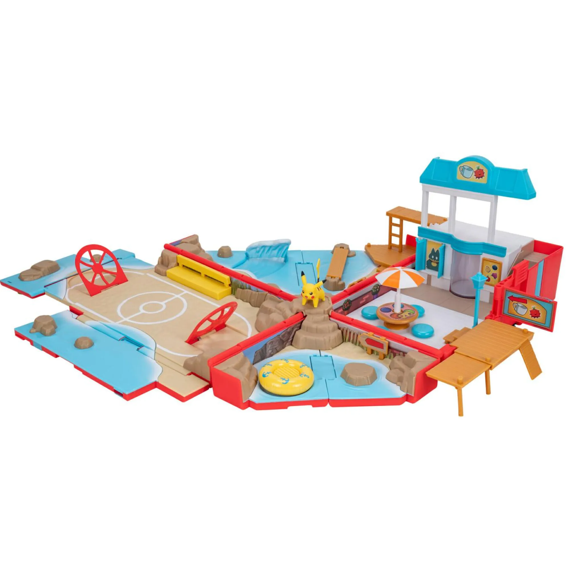 POKEMON Pokémon playset arena battle beach con personaggio esclusivo> Action Figures