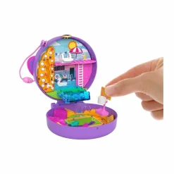Polly Pocket – cofanetto partita di calcio con accessori, giocattolo per bambini 4+ anni, hcg14><noscript><img width=