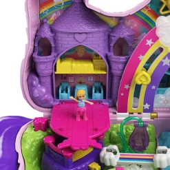Polly Pocket - unicorno magiche sorprese playset con micro bambole polly e lila e tanti accessori><noscript><img width=