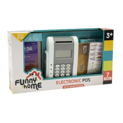 FUNNY HOME Pos elettronico giocattolo con smartphone –><noscript><img width=