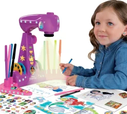 Disney Princess proiettore drawing school> Kit Artistici E Pittura