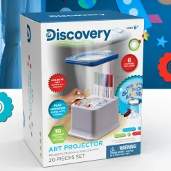 Discovery Toys Proiettore per disegni giocattolo con 6 pennarelli colorati> Kit Artistici E Pittura