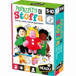 HEADU Pupazzetti di stoffa. tutti da creare, tutti da appendere!> Kit Artistici E Pittura