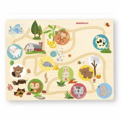 WOOD 'N' PLAY Puzzle circuito> Puzzle In Legno