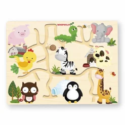 WOOD 'N' PLAY Puzzle circuito> Puzzle In Legno
