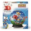 Sonic Puzzle 3d – puzzle-ball the hedgehog – 72 pezzi – diametro 12,9 cm – bambini 6+ anni – ravensburger> Puzzle 3D