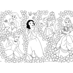 DISNEY PRINCESS Puzzle df maxi floor 2×60 princess – due puzzle disney con le principesse più amate> Puzzle Per Bambini