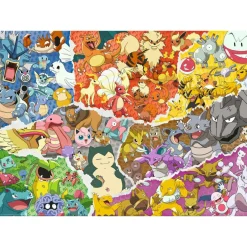 POKEMON Puzzle pokémon a 1000 pezzi – ravensburger per adulti> Puzzle 1000 Pezzi