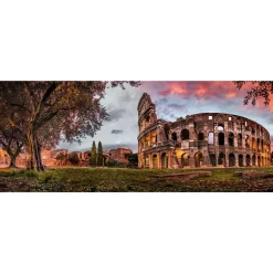 RAVENSBURGER Puzzle colosseo al tramonto – 1000 pezzi per adulti> Puzzle 1000 Pezzi