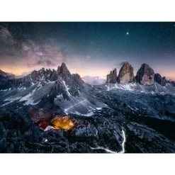 RAVENSBURGER Puzzle le tre cime di lavaredo 1000 pezzi – puzzle per adulti> Puzzle 1000 Pezzi