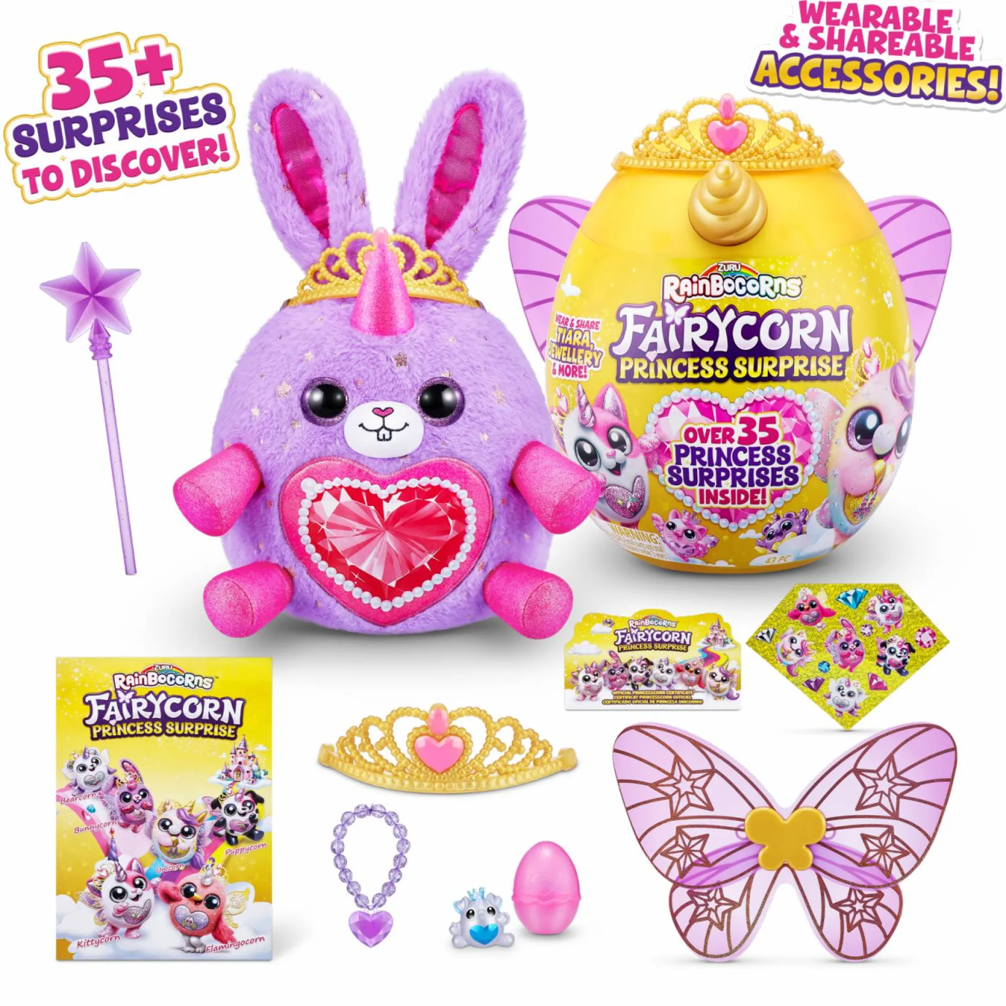 RAINBOCORNS fairycorn princess s6> Peluche Tradizionali