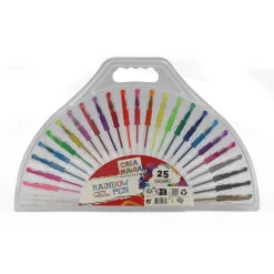 CREA MANIA Rainbow gel pens> Kit Artistici E Pittura