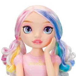 Rainbow High styling head – bella! set gioco 4-in-1 con creme per capelli lavabili, smalto per unghie e accessori per colorare><noscript><img width=