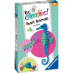 RAVENSBURGER – be creative: animali di perline cavalluccio marino, 6+> Kit Artistici E Pittura