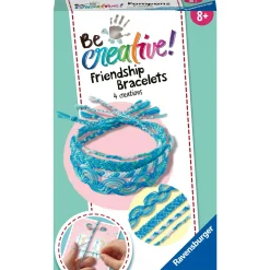 Ravensburger – be creative: braccialetti dell’amicizia, bricolage 8+> Kit Artistici E Pittura