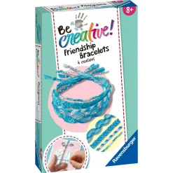 Ravensburger – be creative: braccialetti dell’amicizia, bricolage 8+> Kit Artistici E Pittura