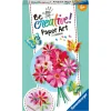 RAVENSBURGER – be creative: paper art fiori e farfalle, bricolage 6+> Kit Artistici E Pittura